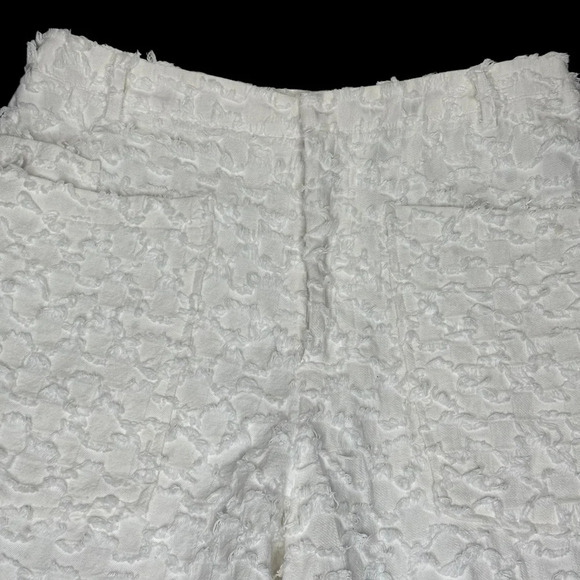 AVEC LES FILLES  White Trapped Wide Leg Pant Sz: XL - Picture 5 of 12
